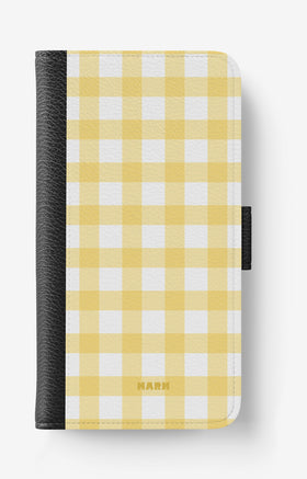 Huawei Y6 2019 Wallet Case - Honey - View 1