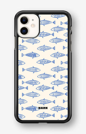 iPhone 11 Hard Case – Blue Catch - View 1