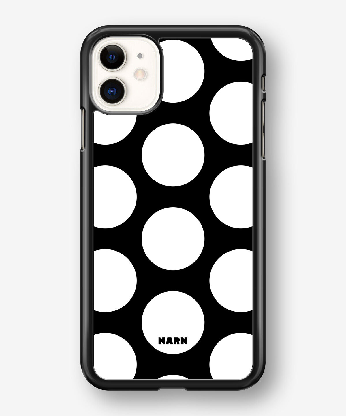 iPhone 11 Hard Case – Bold Dots - View 1