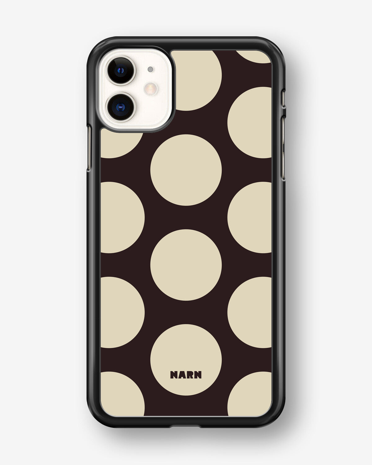 iPhone 11 Hard Case – Bold Dots - View 1