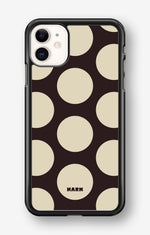 iPhone 11 Hard Case – Bold Dots - View 1