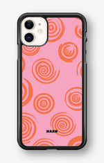 iPhone 11 Hard Case – Candy Swirl - View 1