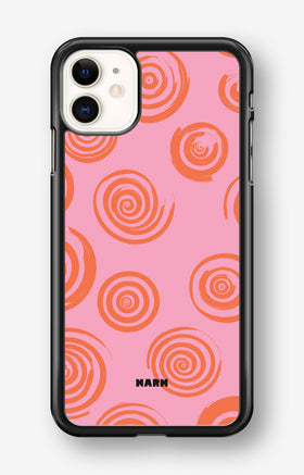 iPhone 11 Hard Case – Candy Swirl - View 1