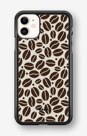 iPhone 11 Hard Case – Coffee Beans - View 1
