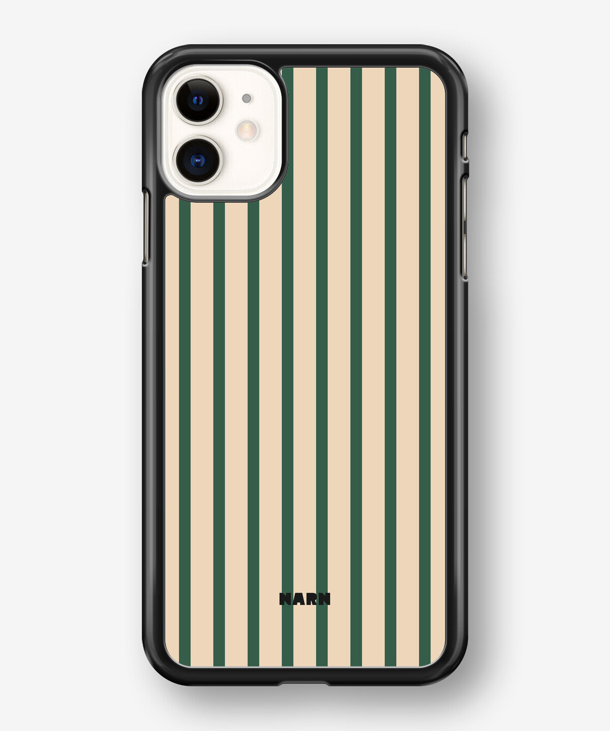 iPhone 11 Hard Case – Evergreen Stripe - View 1