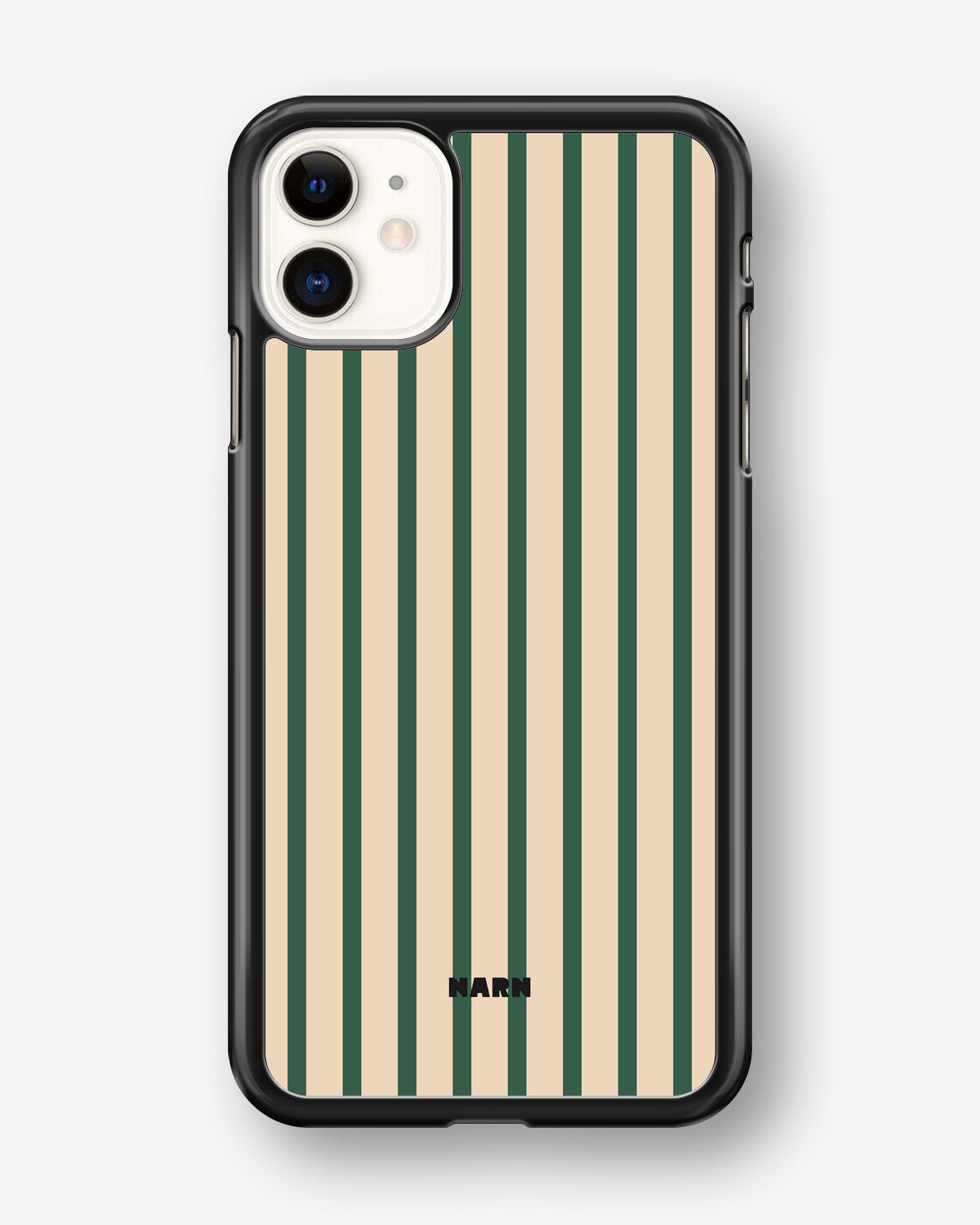 iPhone 11 Hard Case – Evergreen Stripe - View 1