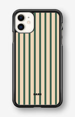 iPhone 11 Hard Case – Evergreen Stripe - View 1