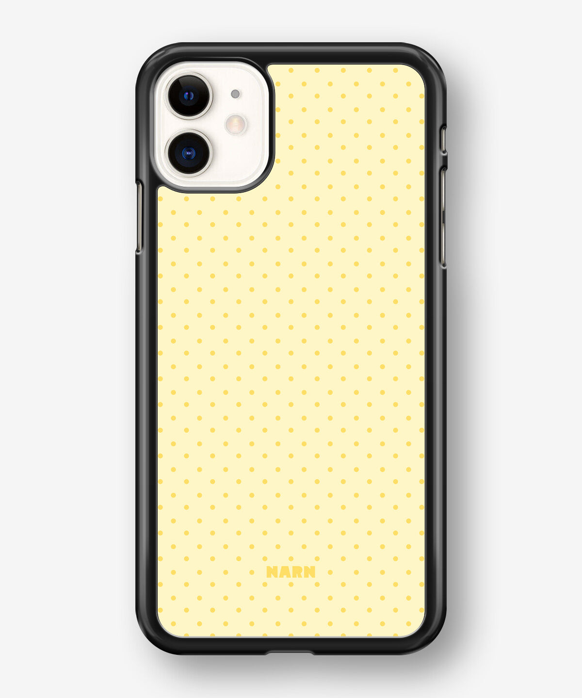 iPhone 11 Hard Case – Morning Dots - View 1