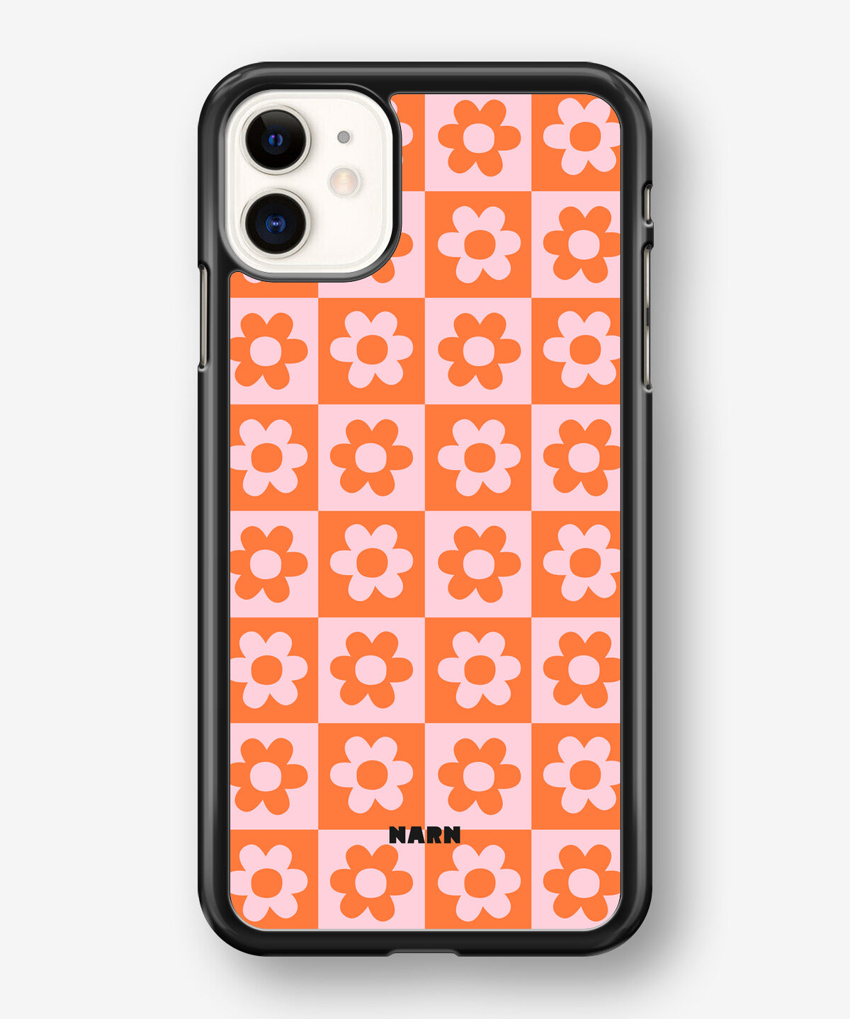 iPhone 11 Hard Case – Peach Petals - View 1
