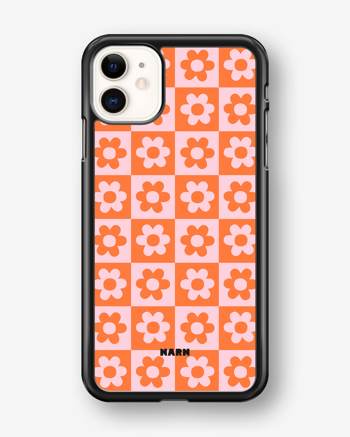 iPhone 11 Hard Case – Peach Petals - View 1