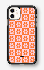iPhone 11 Hard Case – Peach Petals - View 1