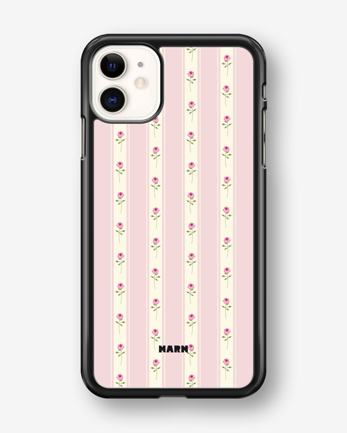 iPhone 11 Hard Case – Rose Lines - View 1