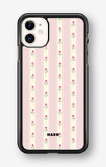 iPhone 11 Hard Case – Rose Lines - View 1