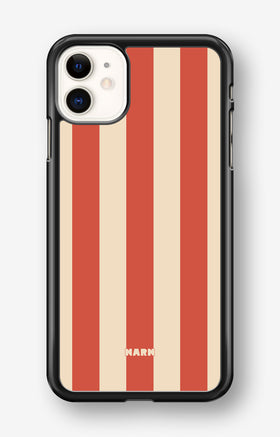 iPhone 11 Hard Case – Sunset Stripes - View 1