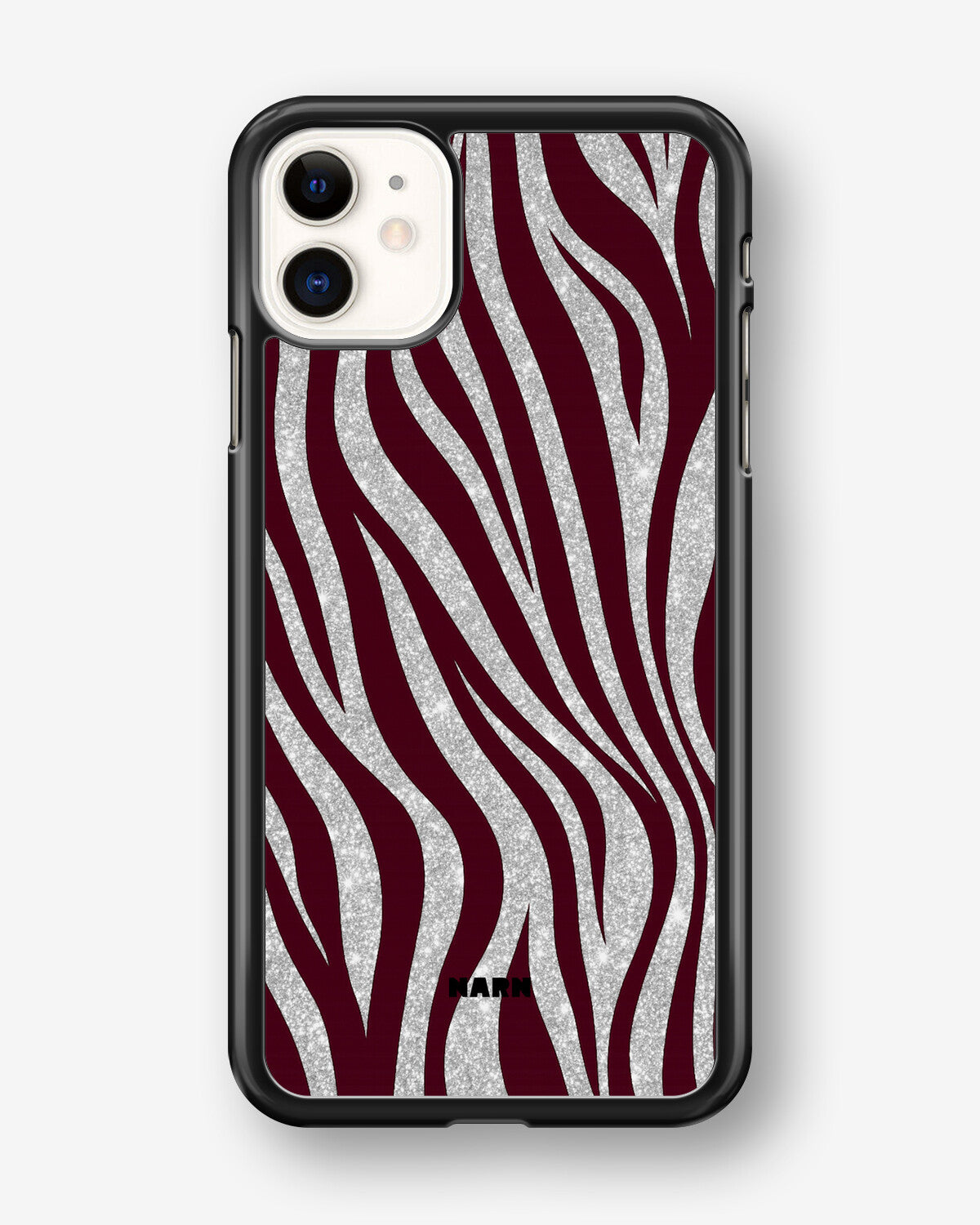 iPhone 11 Hard Case – Velvet Zebra - View 1