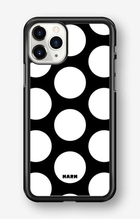 iPhone 11 Pro Hard Case – Bold Dots - View 1