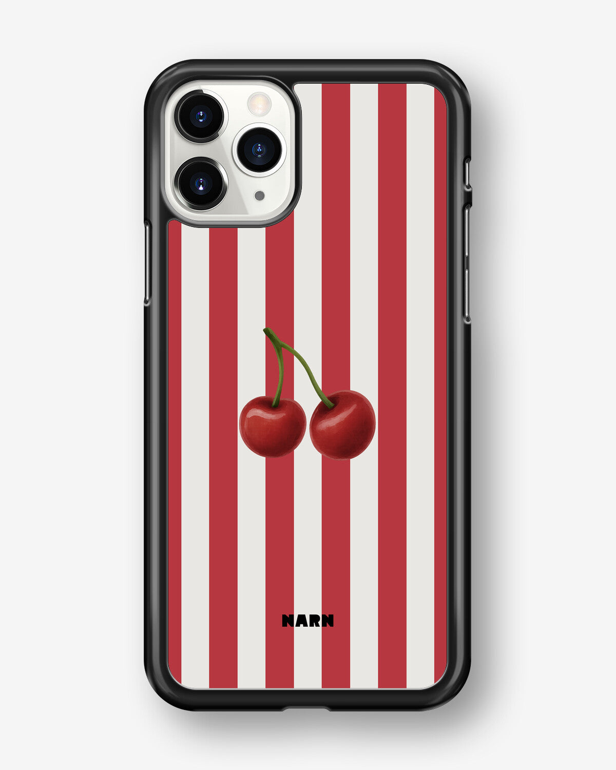 iPhone 11 Pro Hard Case – Cherry Stripes - View 1