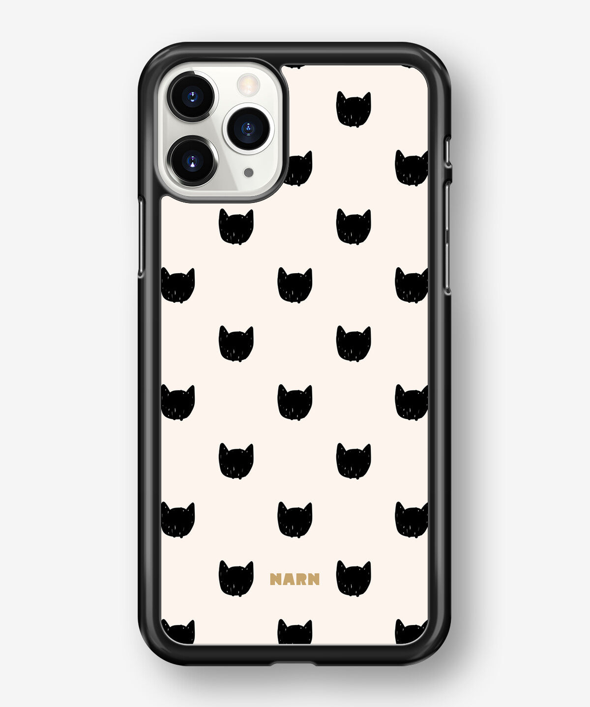 iPhone 11 Pro Hard Case – Kitty Dots - View 1