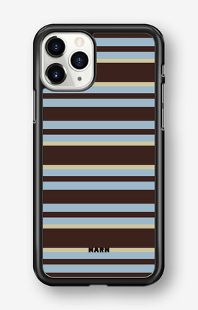 iPhone 11 Pro Hard Case – Latte Lines - View 1