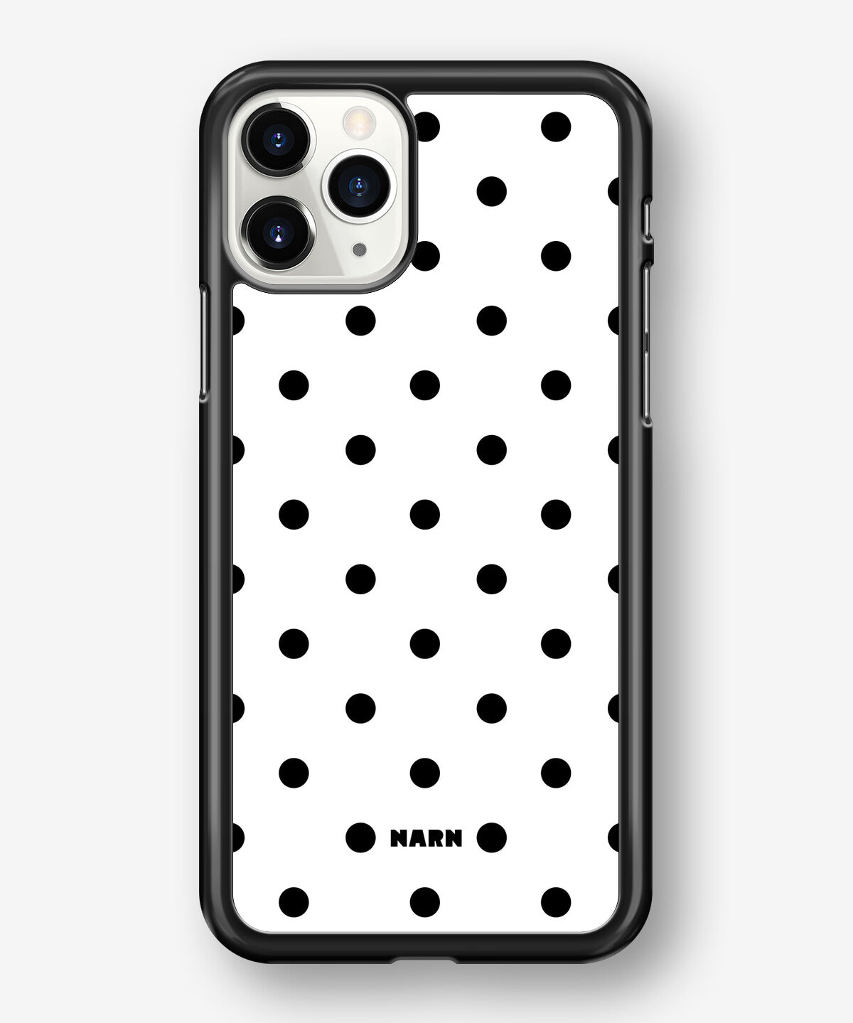 iPhone 11 Pro Hard Case – Mono Dots - View 1