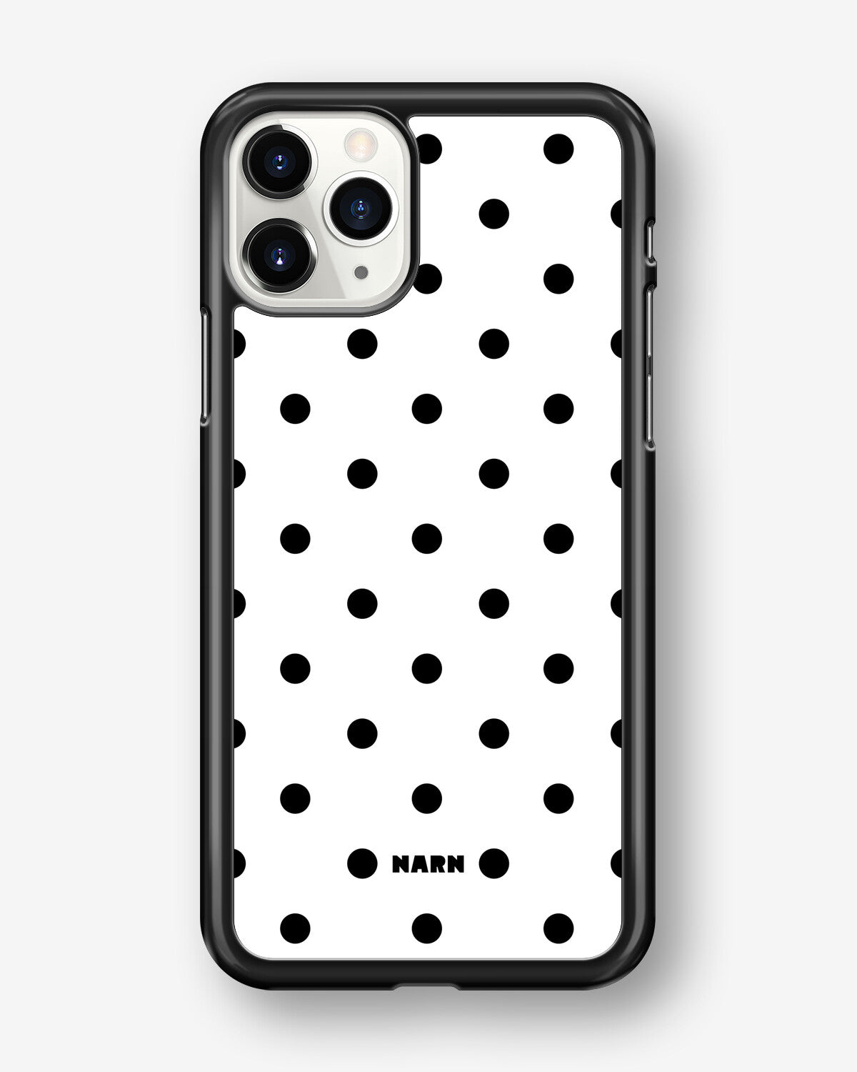iPhone 11 Pro Hard Case – Mono Dots - View 1