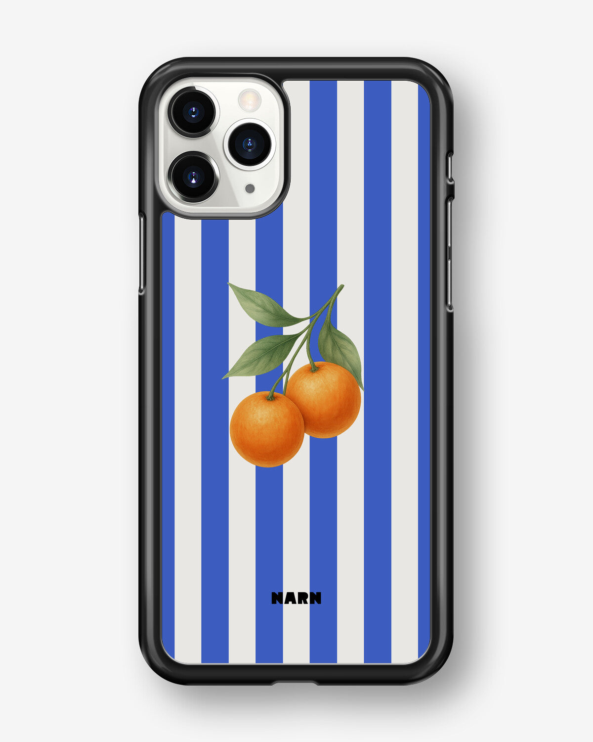 iPhone 11 Pro Hard Case – Orange Stripes - View 1