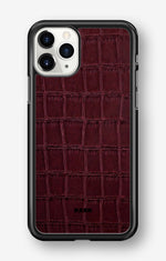 iPhone 11 Pro Hard Case – Rouge Croc - View 1