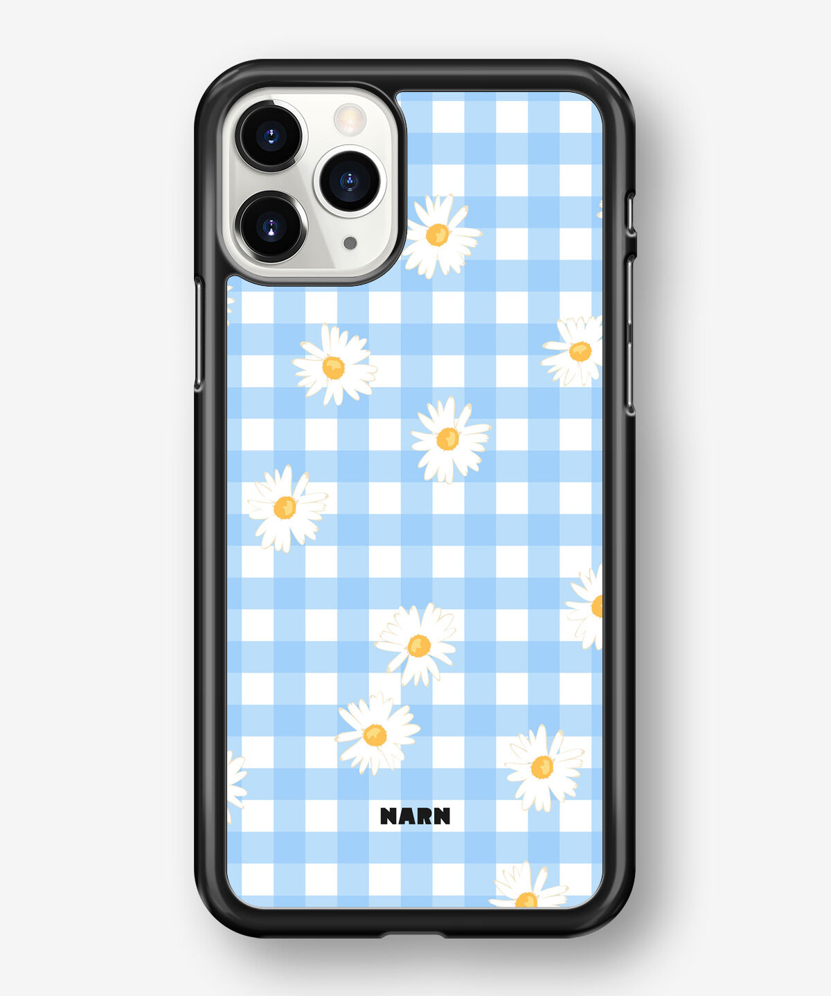 iPhone 11 Pro MAX Hard Case – Blue Daisies - View 1