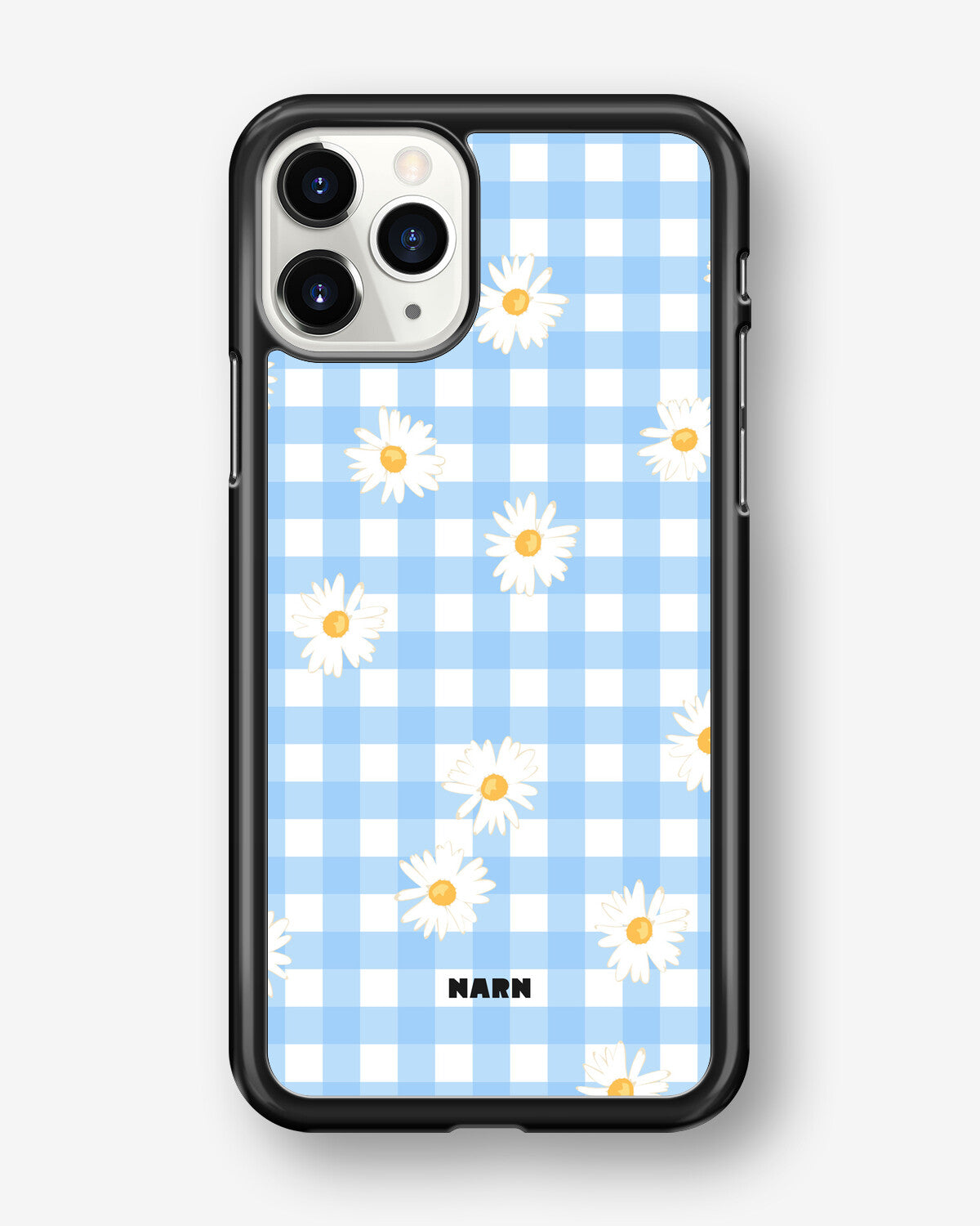 iPhone 11 Pro MAX Hard Case – Blue Daisies - View 1