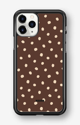 iPhone 11 Pro MAX Hard Case – Choco Dots - View 1