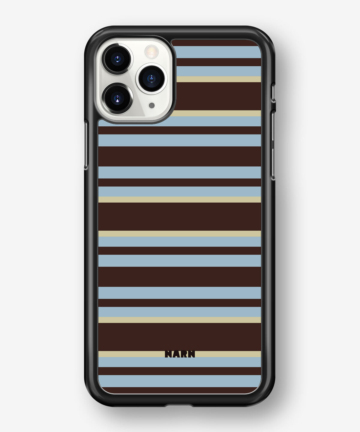 iPhone 11 Pro MAX Hard Case – Latte Lines - View 1
