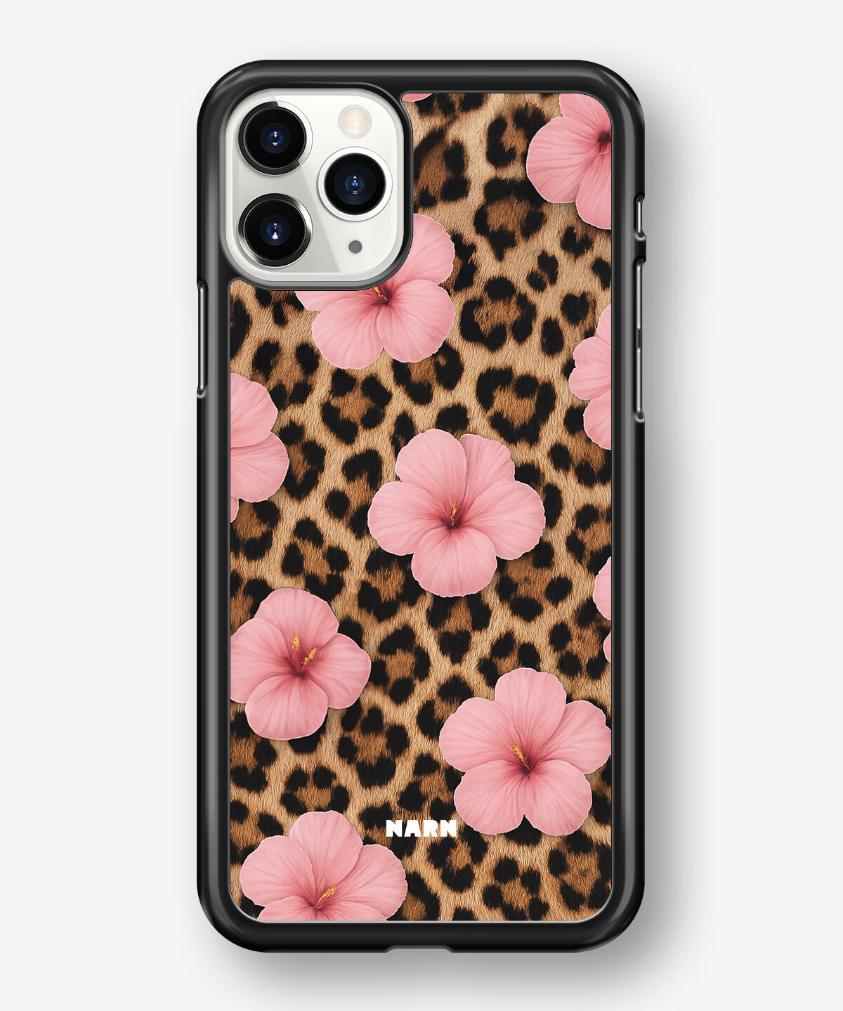 iPhone 11 Pro MAX Hard Case – Leopard Flower - View 1