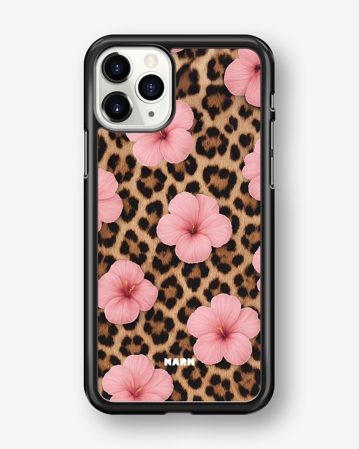 iPhone 11 Pro MAX Hard Case – Leopard Flower - View 1