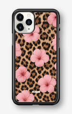 iPhone 11 Pro MAX Hard Case – Leopard Flower - View 1