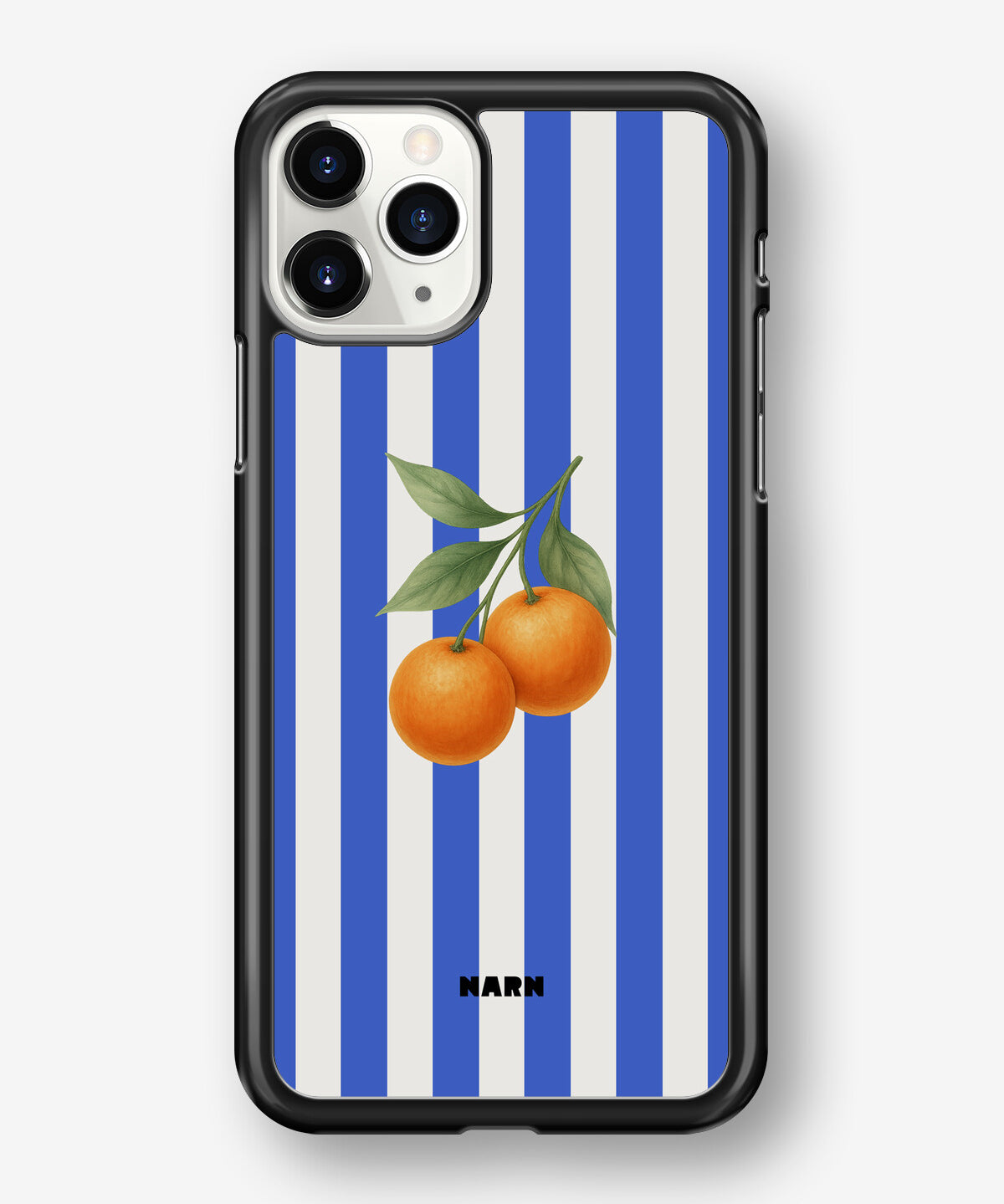 iPhone 11 Pro MAX Hard Case – Orange Stripes - View 1