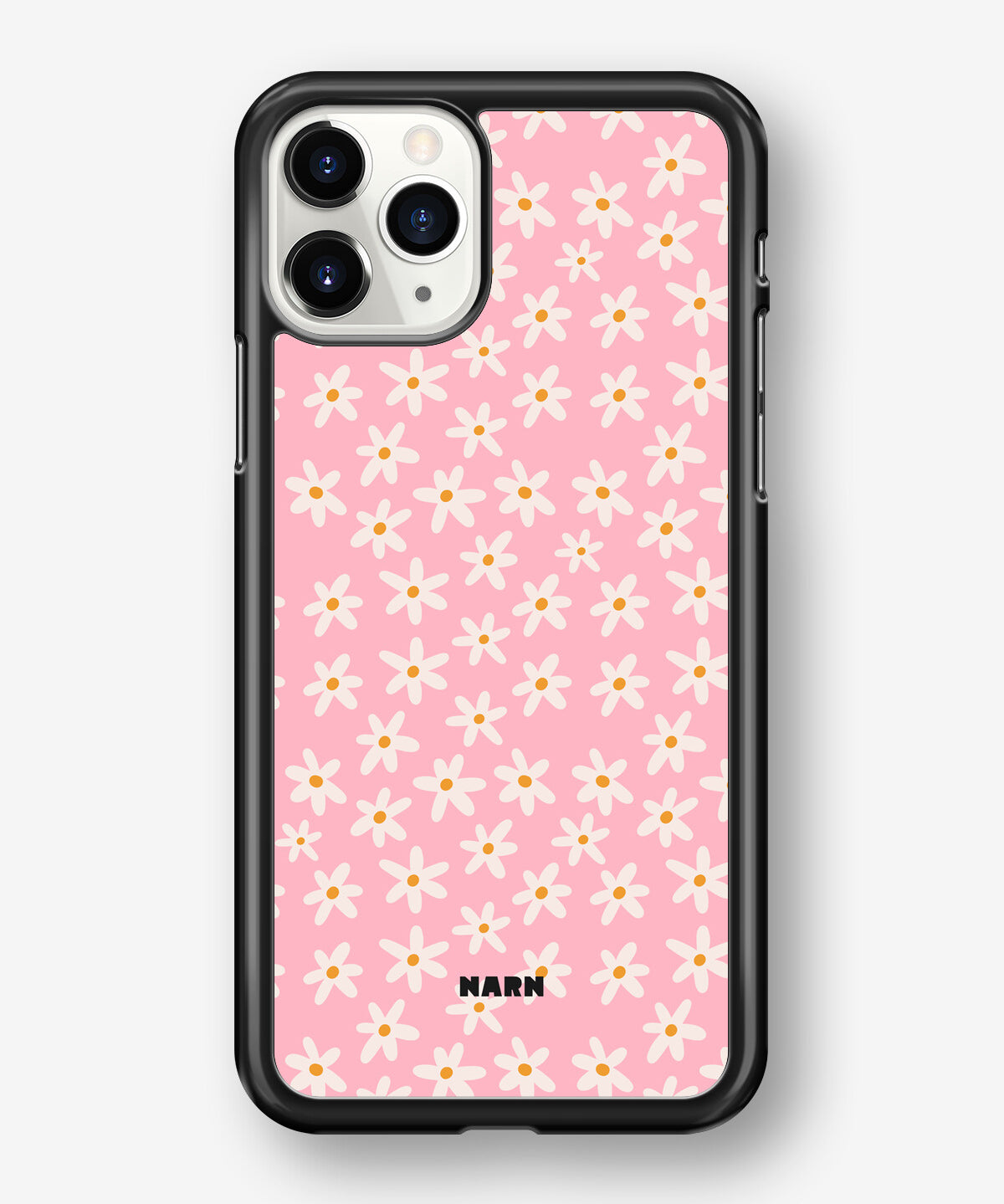 iPhone 11 Pro MAX Hard Case – Pink Daisy - View 1