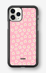 iPhone 11 Pro MAX Hard Case – Pink Daisy - View 1