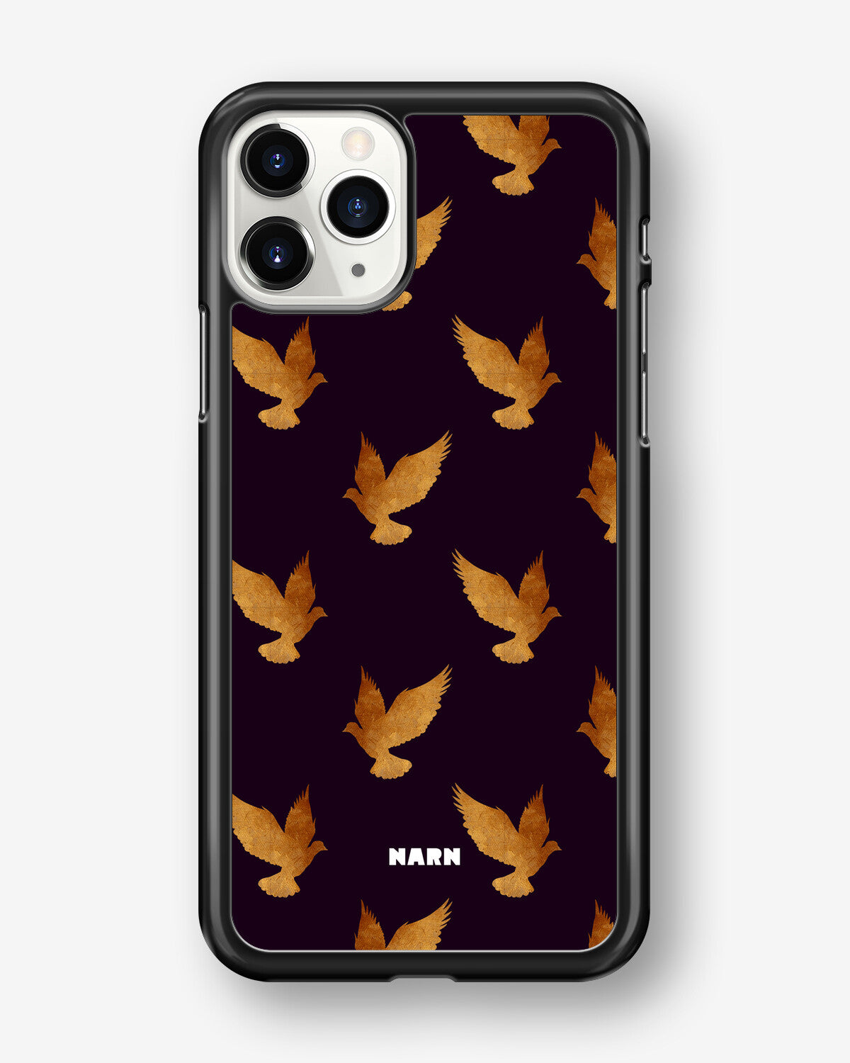 iPhone 11 Pro MAX Hard Case – Royal Doves - View 1