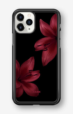 iPhone 11 Pro MAX Hard Case – Ruby Lily - View 1