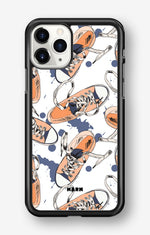 iPhone 11 Pro MAX Hard Case – Apricot Sneakers - View 1