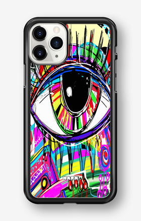 iPhone 11 Pro MAX Hard Case – Abstract Eye - View 1