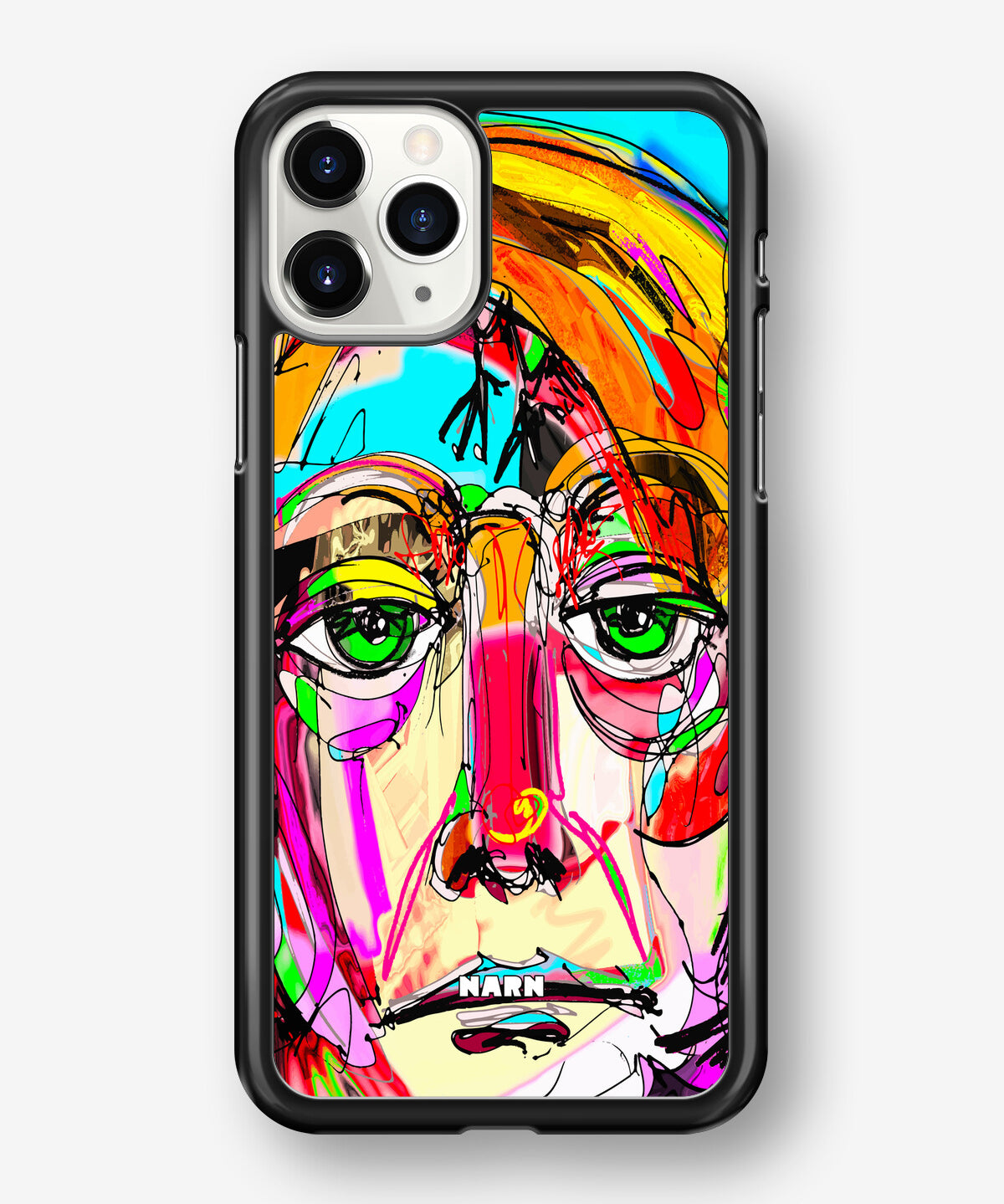 iPhone 11 Pro MAX Hard Case – Abstract Portrait - View 1