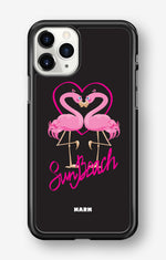iPhone 11 Pro MAX Hard Case – Beach Flamingo - View 1