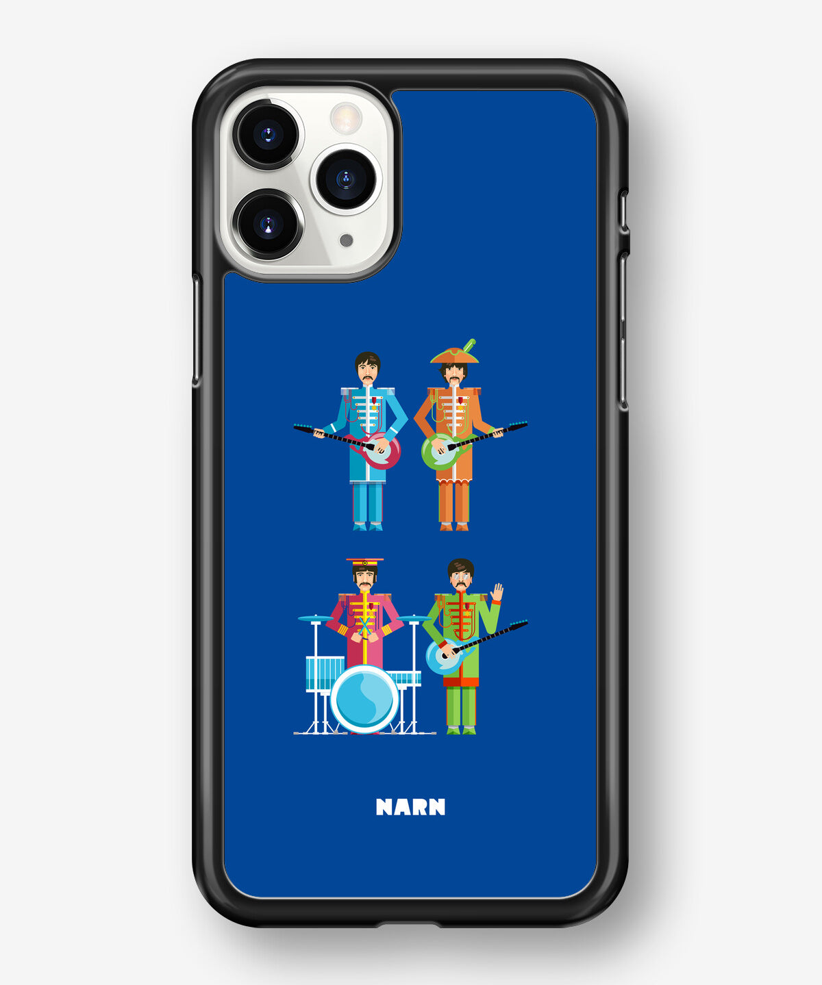 iPhone 11 Pro MAX Hard Case – Beatles Blue - View 1