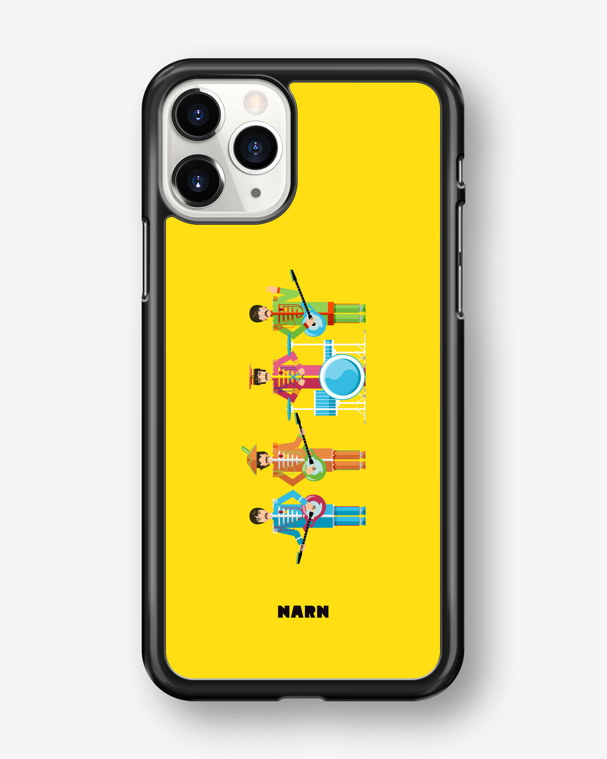 iPhone 11 Pro MAX Hard Case – Beatles Yellow - View 1