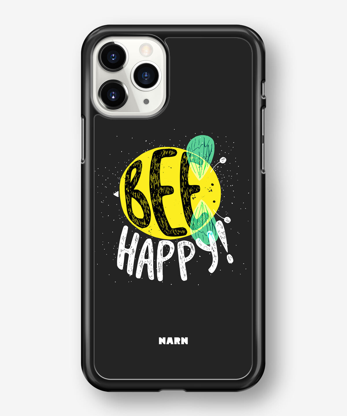 iPhone 11 Pro MAX Hard Case – BEE Happy - View 1