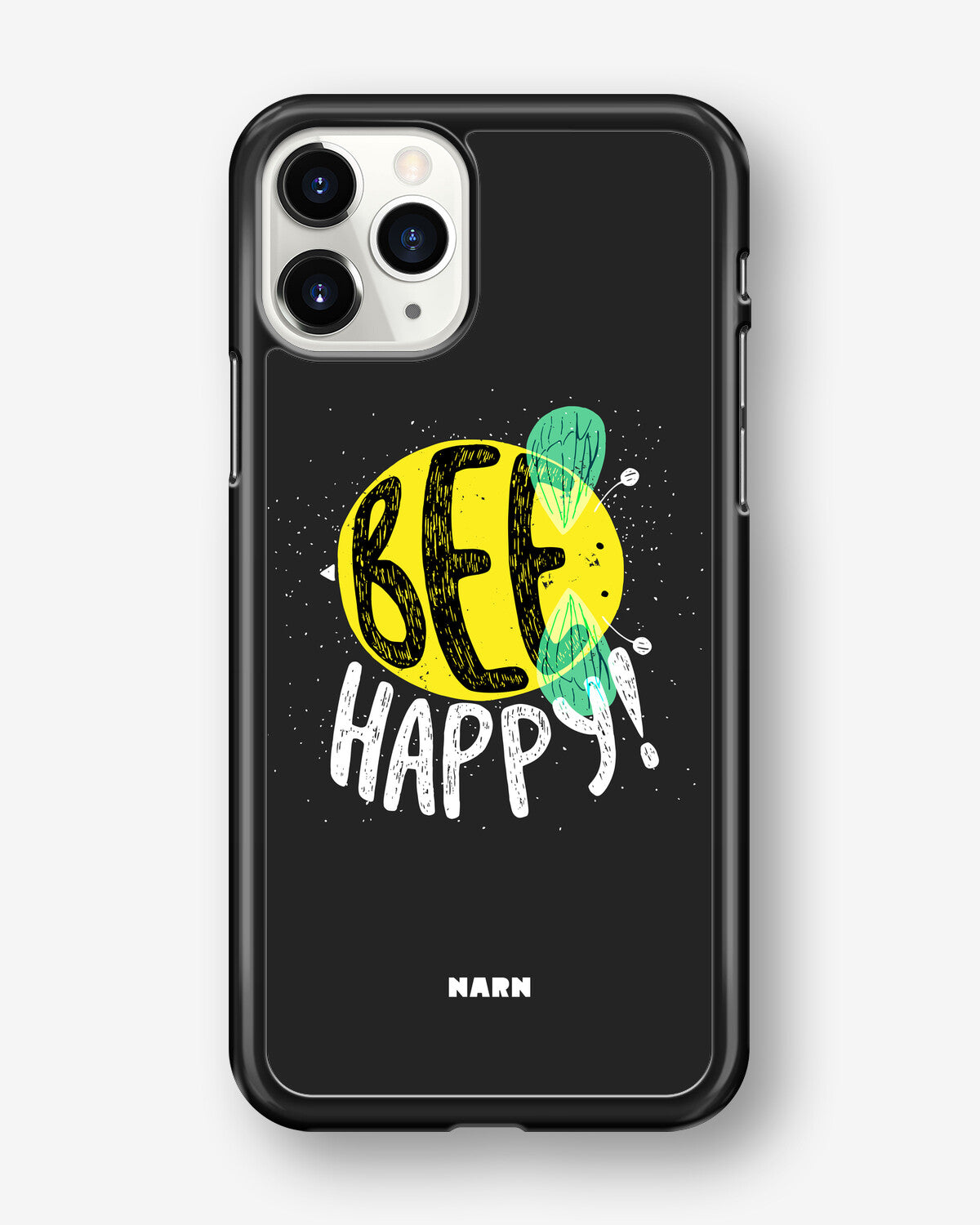 iPhone 11 Pro MAX Hard Case – BEE Happy - View 1