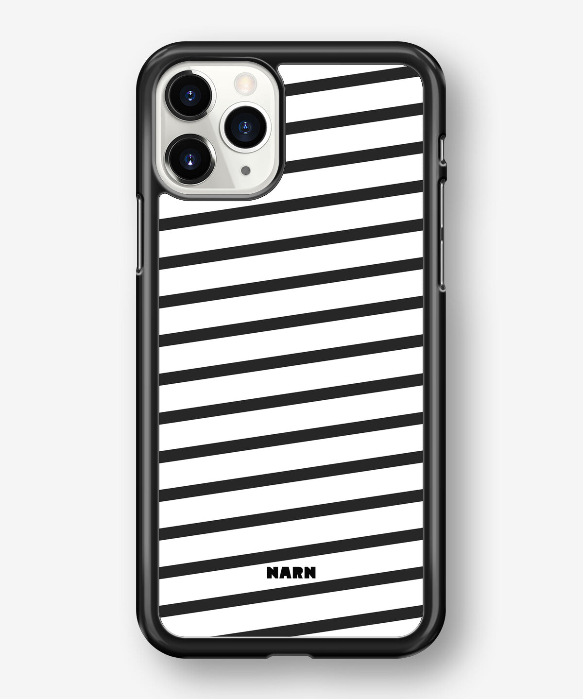 iPhone 11 Pro MAX Hard Case – Black Stripes - View 1