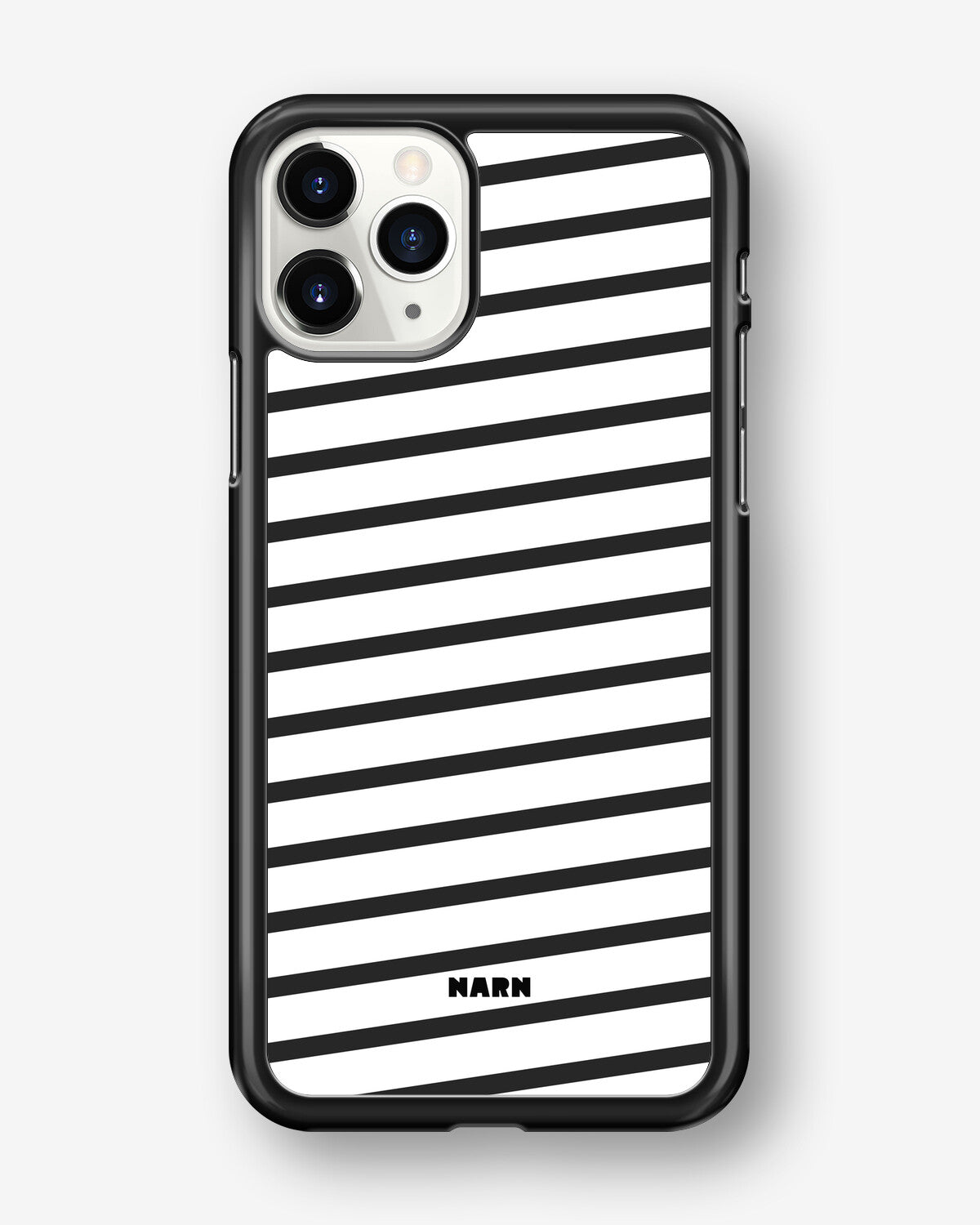 iPhone 11 Pro MAX Hard Case – Black Stripes - View 1