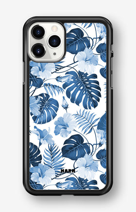 iPhone 11 Pro MAX Hard Case – Blue Tropics - View 1